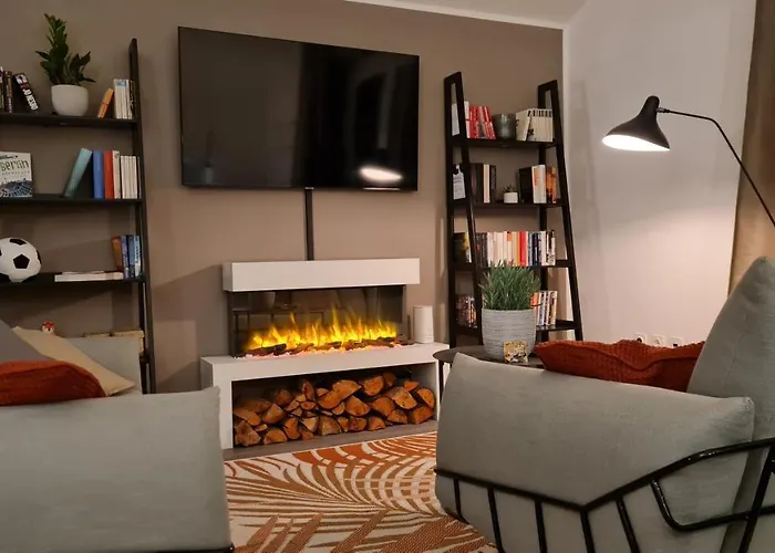 Apartament Penthouse In Am Wasser + Parken + Wlan + Netflix +kamin